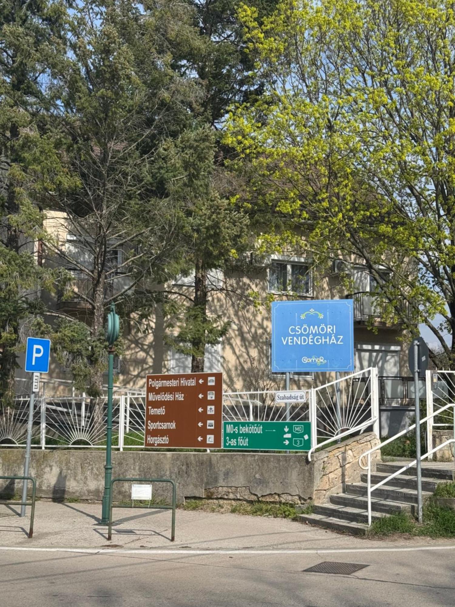מלון Csomor Csoemoeri Vendeghaz מראה חיצוני תמונה